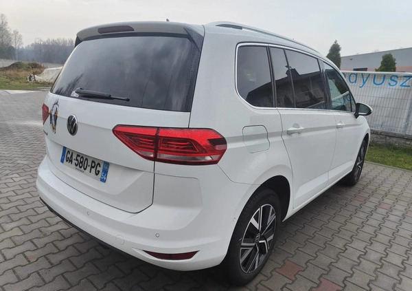 Volkswagen Touran cena 46900 przebieg: 84000, rok produkcji 2021 z Warszawa małe 254